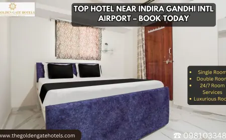 Top Hotel Near Indira Gandhi Intl Airport – Book Today