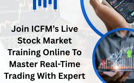 Join ICFM’s Live Stock Market Training Online To Master Real-Time Trading With Expert Mentorship