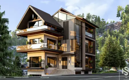 HS ARCHS: Innovative Home Ideas & Stunning House Wall Design Solutions