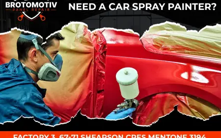 Expert Car Respray Services in Melbourne by Brotomotiv