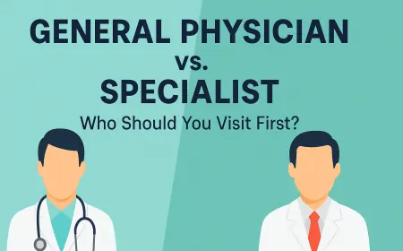 General Physician vs. Specialist: Who Should You Visit First?