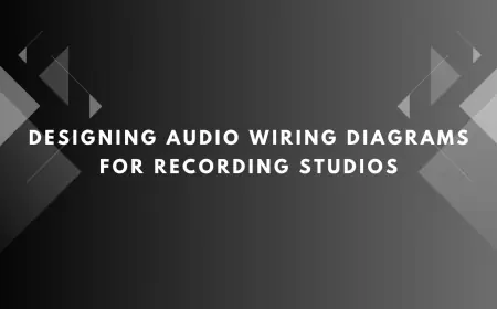 Designing Audio Wiring Diagrams for Recording Studios
