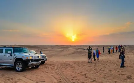 Morning Desert Safari – Discover Dubai’s Desert Adventure at Sunrise