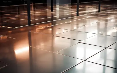 Upshot Blasting and Coatings Inc. Unveils Stunning Metallic Floor Installation Services