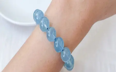 Aquamarine Bracelet: Calmness, Courage & Clarity