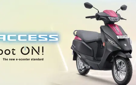 Suzuki E-Access Price KH Road: E-Access Features