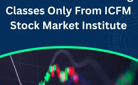 Discover Career Growth With Best Online Trading Classes Only From ICFM Stock Market Institute