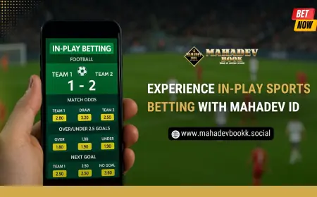 Experience In-Play Sports Betting with Mahadev ID