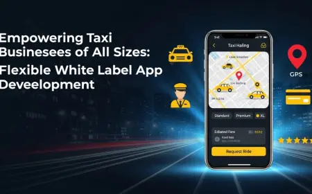 Empowering Taxi Businesses of All Sizes: Flexible White Label App Development