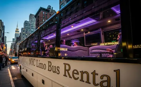 Top-Quality NYC Limo Bus Rental for Luxurious Travel & Events