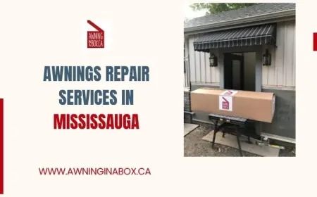 Awnings Repair Services in Mississauga: Restoring Comfort and Style