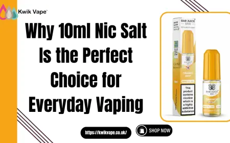 Top 10ml Nic Salt E-Liquids in the UK – Kwik Vape