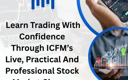 Learn Trading With Confidence Through ICFM’s Live, Practical And Professional Stock Market Classes