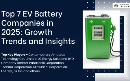 Top 7 EV Battery Companies in 2025: Competitive Trends and Insights