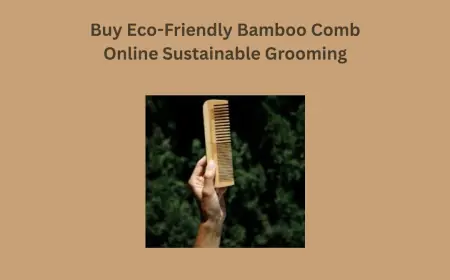 Buy Eco-Friendly Bamboo Comb Online  Sustainable Grooming
