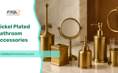 Nickel Plated Bathroom Accessories: The Perfect Blend of Style and Durability
