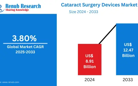 Cataract Surgery Devices Market to Reach USD 12.47 Billion by 2033