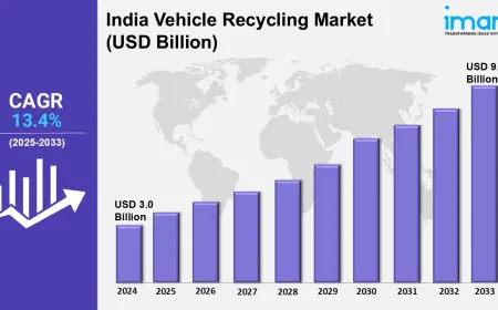 India Vehicle Recycling Market 2025-2033: Size, Share, Trends, Industry Growth, Report