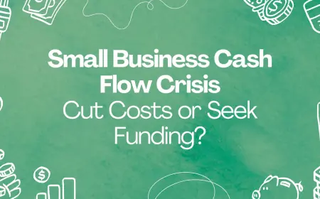 Small Business Cash Flow Crisis: Cut Costs or Seek Funding?