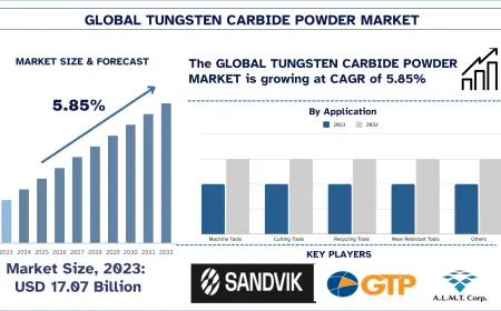 Tungsten Carbide Powder Market Report & Future Outlook, 2032 | UnivDatos