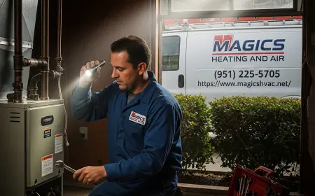 Magics Heating and Air Offers Reliable Heater Repair Services for All Winter