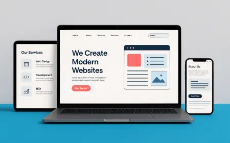 Modern Web Design Services for Next-Level Branding
