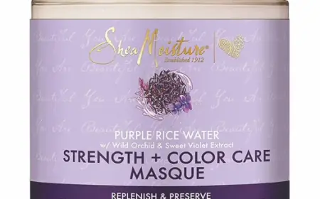 Revitalize Your Hair with SheaMoisture Purple Rice Water Strength & Color Care Masque