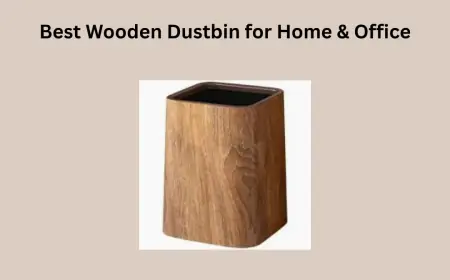 Best Wooden Dustbin for Home & Office