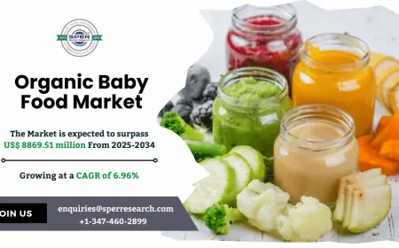 Organic Baby Food Market Growth and Share Analysis 2034