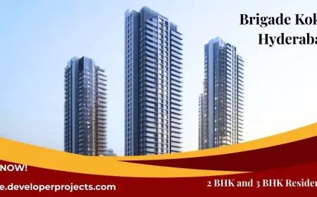 Brigade Kokapet In Hyderabad | 2 And 3 BHK Ultra-Luxury Apartments
