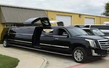 ✨ DFW Limo Service – Luxury Jet Style Sprinter & Exclusive Prom Chauffeur Experience ✨
