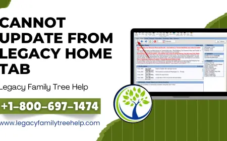 Cannot update from Legacy Home tab