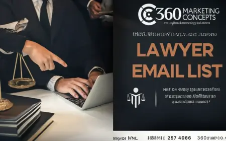 Lawyers Email List: Unlock Smarter Attorney Outreach with 360Macro
