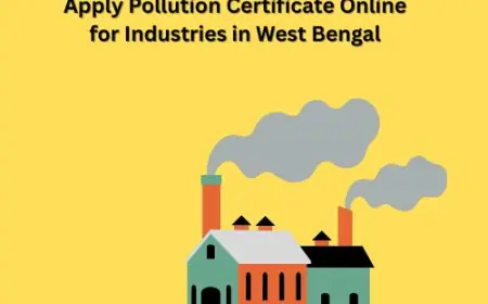 Apply Pollution Certificate Online for Industries in West Bengal