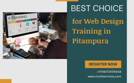 Why Nice IT Services is the Best Choice for Web Design Training in Pitampura