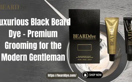 Luxurious Black Beard Dye | Beard Dye Australia