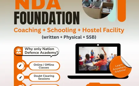 Nation Defence Academy Offers NDA Foundation Program After 10th in Pune with Expert 2-Year Training