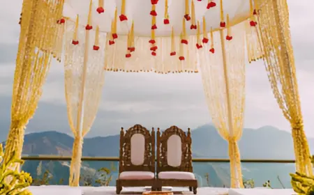 A Riverside Fairytale Wedding at The Neeraj Naturecure on Ganga