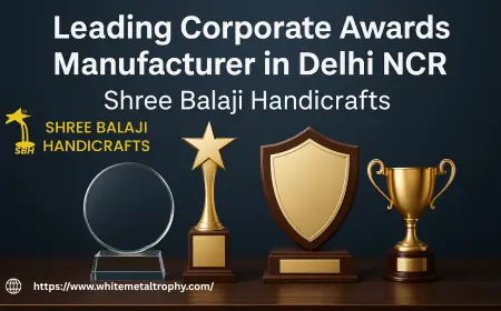 Leading Corporate Crystal Awards Manufacturer in Delhi NCR by Shree Balaji Handicrafts