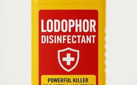 Chlorine Dioxide Powder vs. Iodophor Disinfectant – An In-Depth Comparison