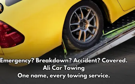 Pakistan’s Most Trusted Auto Towing Service - Ali Car Towing