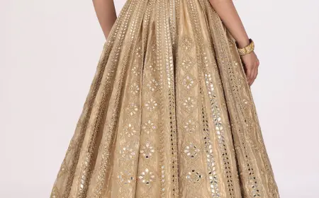 Mirror Work Lehenga to Dazzle on Your Wedding Day | Designer & Traditional Styles