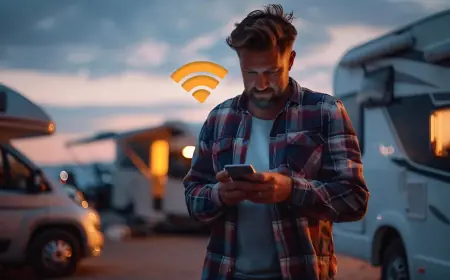 WiFi in a Camper: Ubifi LTE & Satellite Internet Guide