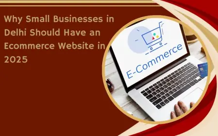 Why Small Businesses in Delhi Should Have an Ecommerce Website in 2025