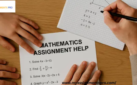 Mathematics Assignment Help – Expert Support | MyAssignmentsPro