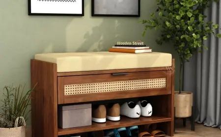5 Creative Shoe Rack Ideas for Small Spaces from WoodenStreet