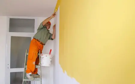 Trust the professional painting services in Dubai by Urban Mop for quality finish