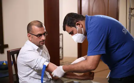 Blood Test at Home During a Health Emergency