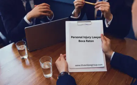 Avoid These Common Pitfalls With Your Personal Injury Lawyer in Boca Raton