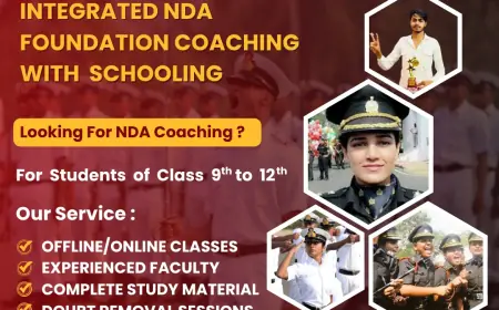 NDA Coaching with Schooling in Delhi